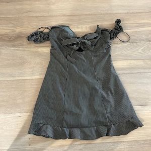 Wild Honey off the shoulder mini dress